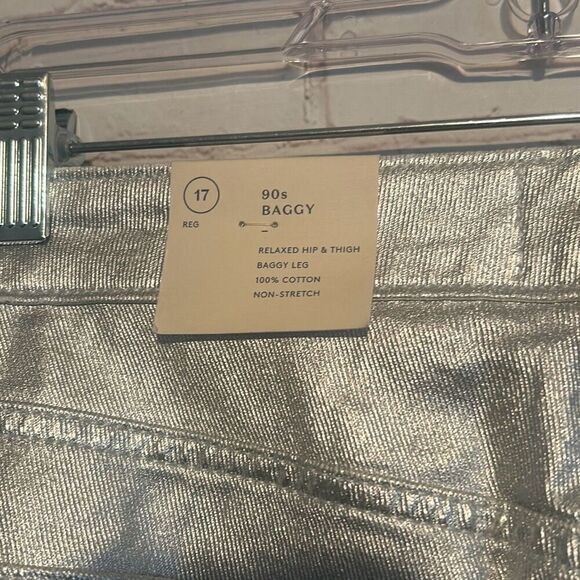 Universal Thread Women’s Silver 90s Baggy Size 16 - Picture 4 of 8